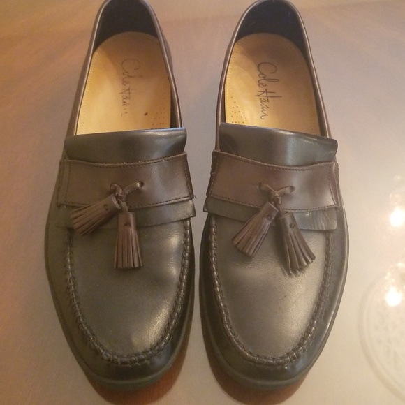 Cole Haan Mens Tassel Loafers - Picture 8 of 8